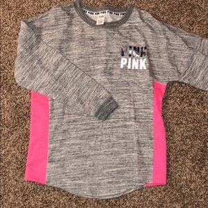 VS PINK over size top!